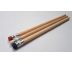 Dřevěná tužka přírodní s gumou školní 101-200 kusů