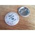 Placka 44 mm se špendlíkem
